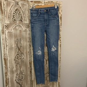 AEO super super stretch jeans